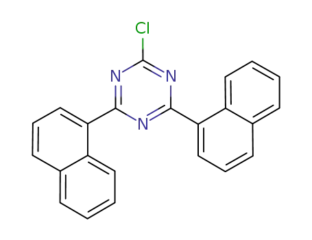 1,3,5-트리아진,2-클로로-4,6-디-1-나프탈레닐-