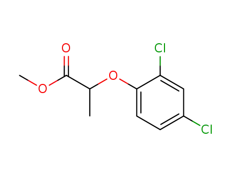 Molecular Structure of 23844-57-7 (methyl (±)-2-(2,4-dichlorophenoxy)propionate)