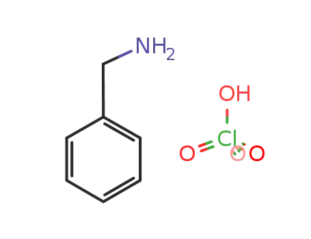 Molecular Structure of 18720-46-2 (Benzenemethanamine, perchlorate)