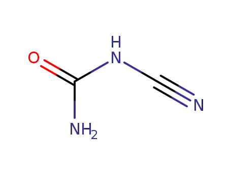 Molecular Structure of 2208-89-1 (cyanourea)