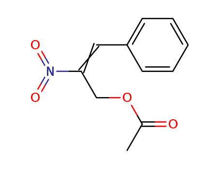 2-Propen-1-ol, 2-nitro-3-phenyl-, acetate (ester)