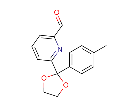 6-(2-(p-Tolyl)-1,3-dioxolan-2-yl)pyridine-2-carbaldehyde