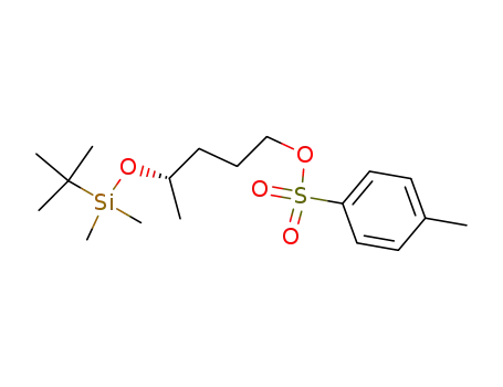 1-Pentanol, 4-[[(1,1-dimethylethyl)dimethylsilyl]oxy]-,
4-methylbenzenesulfonate, (S)-