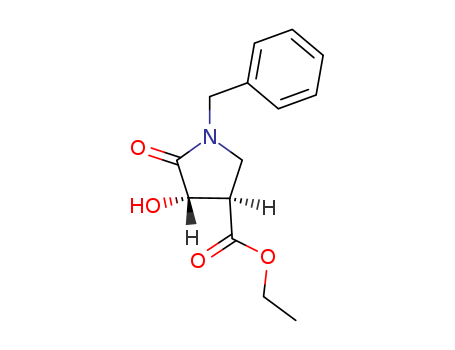 (3R,4S)-ethyl 1-benzyl-4-hydroxy-5-oxopyrrolidine-3- Carboxylate(71336-70-4)