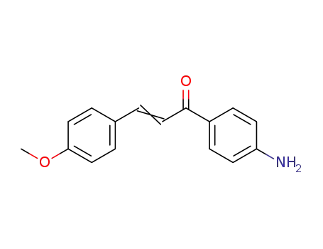 Molecular Structure of 25870-73-9 ((2E)-1-(4-aminophenyl)-3-(4-methoxyphenyl)prop-2-en-1-one)
