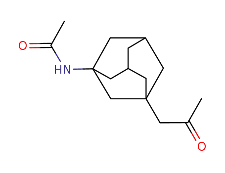 Molecular Structure of 118647-96-4 (1-acetonyl-3-acetylaminoadamantane)