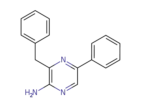3-Benzyl-5-phenylpyrazin-2-amine
