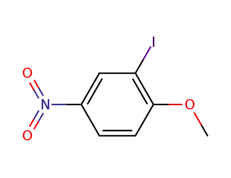 Molecular Structure of 5399-03-1 (2-Iodo-4-nitroanisole)