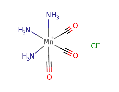 {Mn(CO)3(NH<sub>3</sub>)3}<sup>(1+)</sup>*Cl<sup>(1-)</sup>={Mn(CO)3(NH<sub>3</sub>)3}Cl
