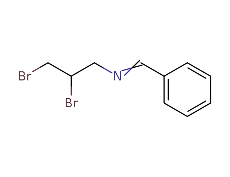 Molecular Structure of 188818-01-1 (1-Propanamine, 2,3-dibromo-N-(phenylmethylene)-)