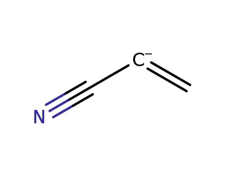 Molecular Structure of 36259-97-9 (1-cyano-ethenide)