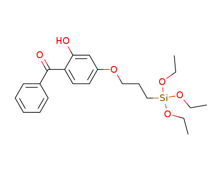 2-Hydroxy-4-(3-triethoxysilylproxy)diphenylketone