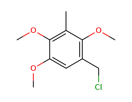 Benzene, 1-(chloromethyl)-2,4,5-trimethoxy-3-methyl-
