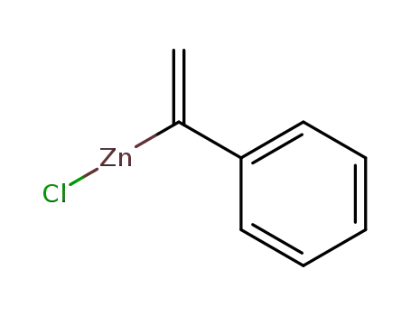 Molecular Structure of 119441-92-8 (Zinc, chloro(1-phenylethenyl)-)