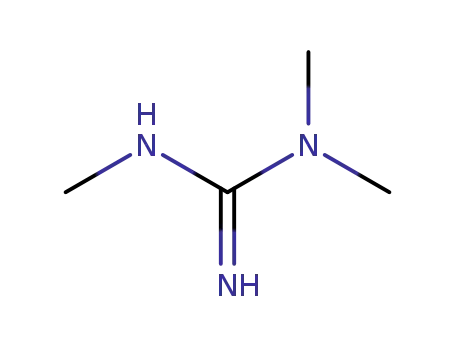 Molecular Structure of 31081-14-8 (1,1,2-trimethylguanidine)