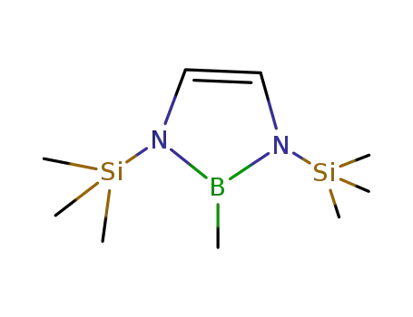 2,3-dihydro-2-methyl-1,3-bis(trimethylsilyl)-1H-1,3,2-diazaborole