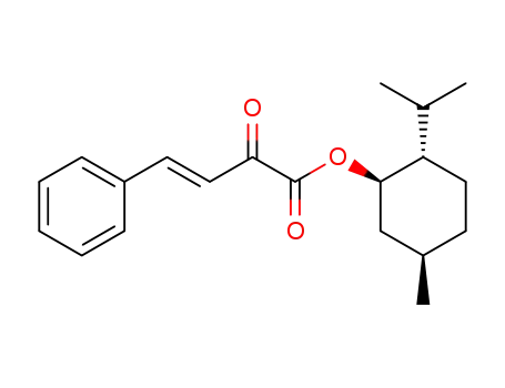 Molecular Structure of 110143-65-2 (2-oxo-4-phenylbut-3-enoic acid 2-isopropyl-5-methylcyclohexyl ester)