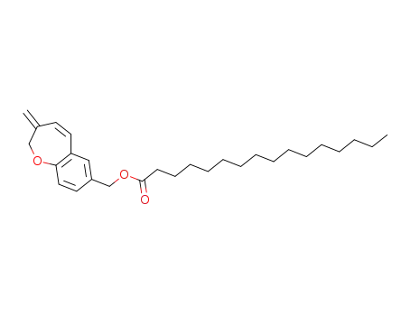 (2,3-dihydro-3-methylenebenzo[b]oxepin-7-yl)methyl palmitate