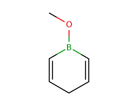 Molecular Structure of 72436-60-3 (1-methoxy-1-bora-2,5-cyclohexadiene)