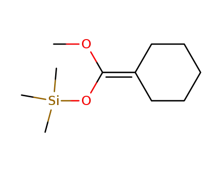 Silane, (cyclohexylidenemethoxymethoxy)trimethyl-