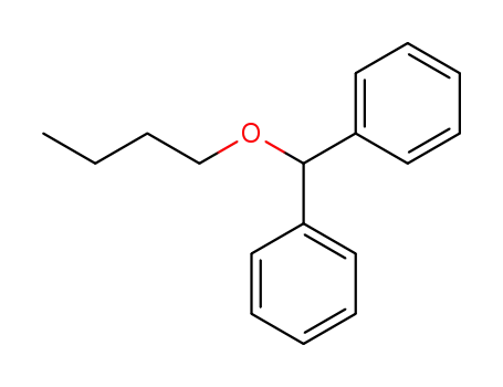 Molecular Structure of 7495-83-2 (Benzene,1,1'-(butoxymethylene)bis-)