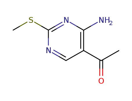 1-(4-AMino-2-Methylsulfanyl-pyriMidin-5-yl)-ethanone