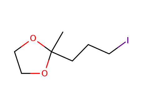 1,3-Dioxolane, 2-(3-iodopropyl)-2-methyl-