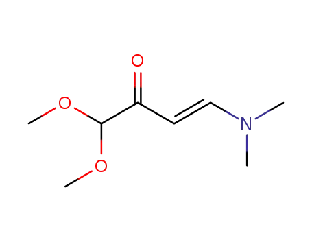 Molecular Structure of 187242-85-9 ((E)-4-(dimethylamino)-1,1-dimethoxybut-3-en-2-one)
