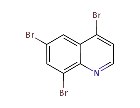 Molecular Structure of 1078160-86-7 (4,6,8-tribromoquinoline)