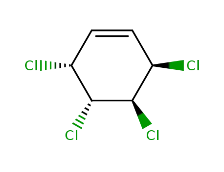 Molecular Structure of 28810-37-9 (Cyclohexane, 3,4,5,6-tetrachloro-, (3alpha,4beta,5alpha,6beta)-)