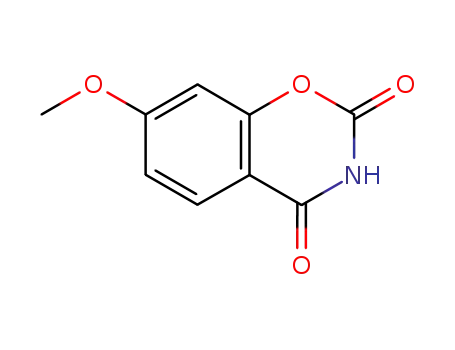 Molecular Structure of 37895-24-2 (7-METHOXY-1,3-BENZOXAZINE-2,4-DIONE)