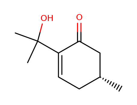 2-Cyclohexen-1-one, 2-(1-hydroxy-1-methylethyl)-5-methyl-, (5R)-