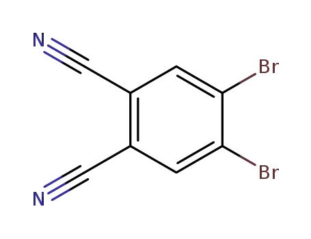 Molecular Structure of 86938-64-9 (4,5-dibromobenzene-1,2-dicarbonitrile)