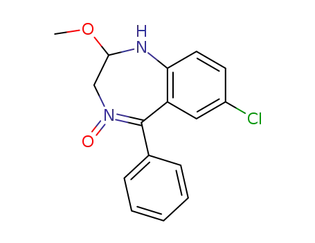 7-chloro-2-methoxy-5-phenyl-3H-1,4-benzodiazepine 4-oxide