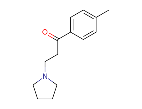 1-Propanone, 1-(4-methylphenyl)-3-(1-pyrrolidinyl)-