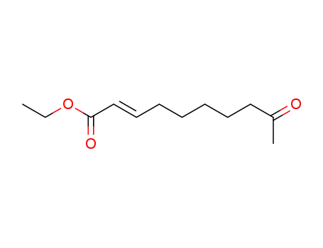 Molecular Structure of 57221-88-2 (2-Decenoic acid, 9-oxo-, ethyl ester, (E)-)