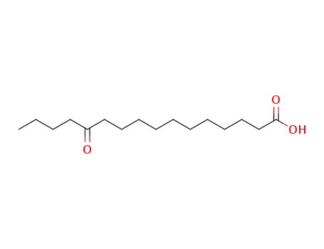 Molecular Structure of 2177-95-9 (Hexadecanoic acid, 12-oxo-)