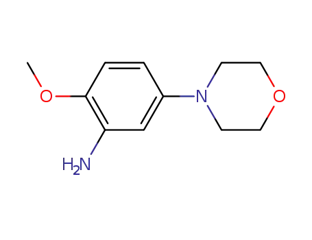 Molecular Structure of 383870-88-0 (2-methoxy-5-morpholinoaniline)