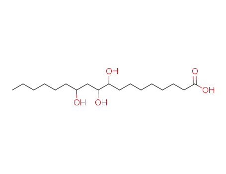 9,10,12-trihydroxyoctadecanoic Acid