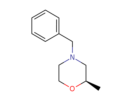 Morpholine, 2-methyl-4-(phenylmethyl)-, (2R)-