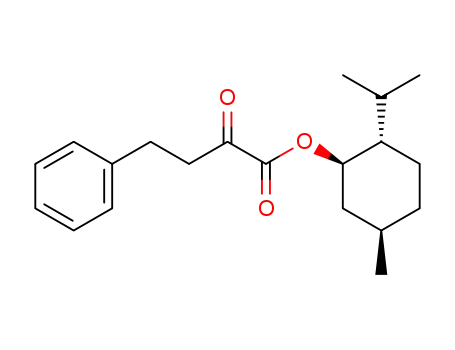 2-oxo-4-phenylbutyric acid L-menthyl ester