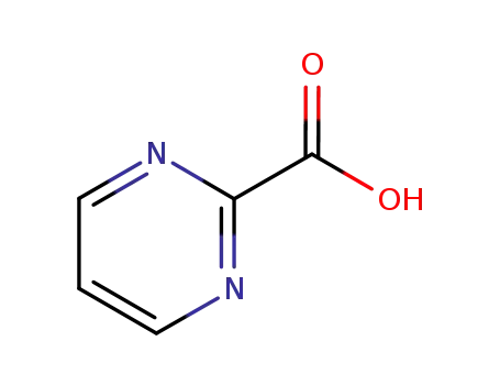 Molecular Structure of 31519-62-7 (Pyrimidine-2-carboxylic acid)