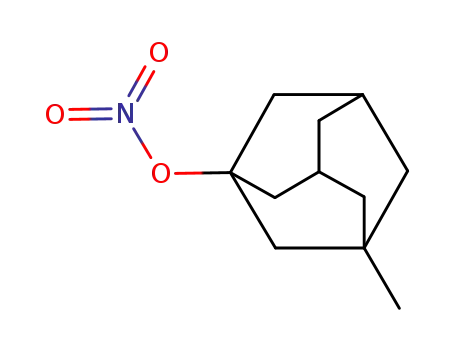 Molecular Structure of 101974-65-6 (3-methyl-1-adamantanol nitrate)