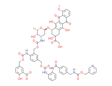 Molecular Structure of 1353003-30-1 (C<sub>66</sub>H<sub>61</sub>N<sub>7</sub>O<sub>23</sub>)