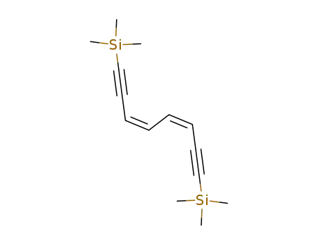 Molecular Structure of 25340-78-7 (Silane, 3,5-octadiene-1,7-diyne-1,8-diylbis[trimethyl-, (Z,Z)-)