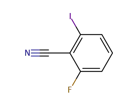 Molecular Structure of 79544-29-9 (2-Fluoro-6-iodobenzonitrile)