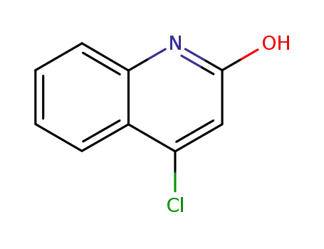 Molecular Structure of 20146-59-2 (4-CHLORO-2-HYDROXYQUINOLINE)