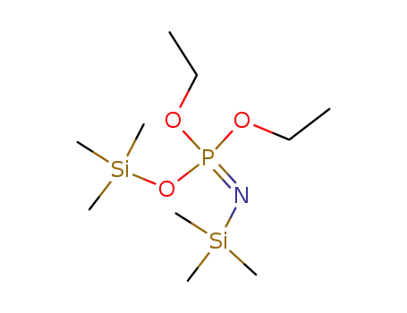Molecular Structure of 22749-09-3 (Phosphorimidic acid, (trimethylsilyl)-, diethyl trimethylsilyl ester)