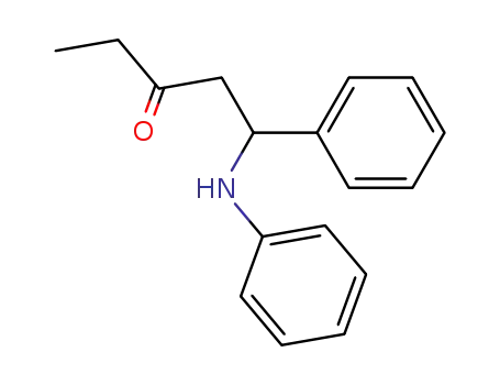 Molecular Structure of 732-68-3 (3-Pentanone, 1-phenyl-1-(phenylamino)-)