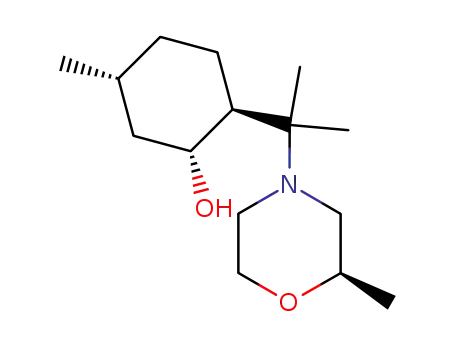 Molecular Structure of 914360-11-5 ((2R)-4-(8-mentholyl)-2-methyl-morpholine)
